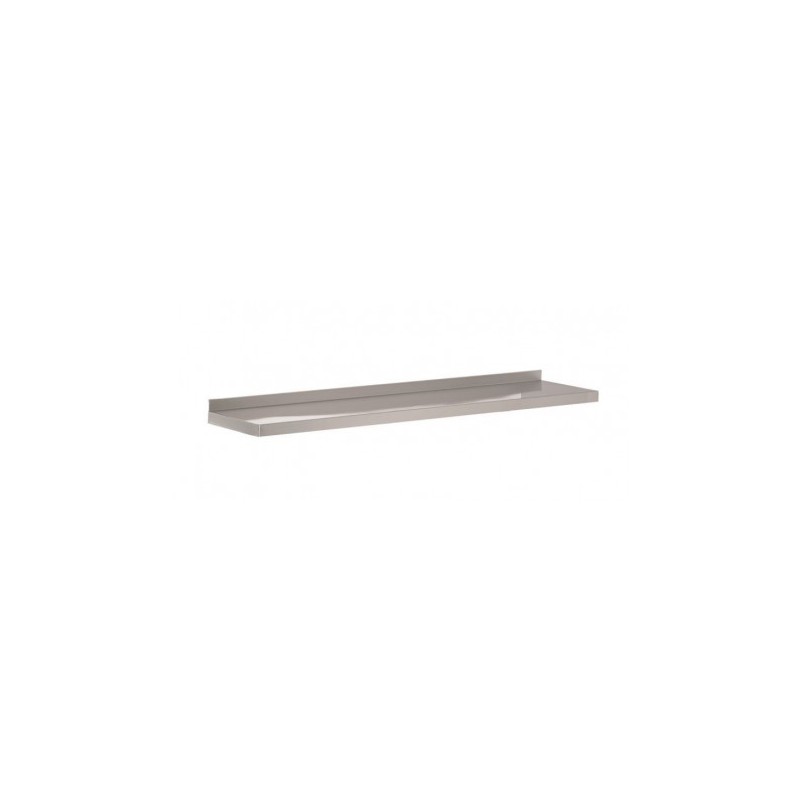 Étagère murale en inox 1800 x 300 x 36 mm 7455.0515 Étagère murale en inox 1800 x 300 x 36 mm 7455.0515