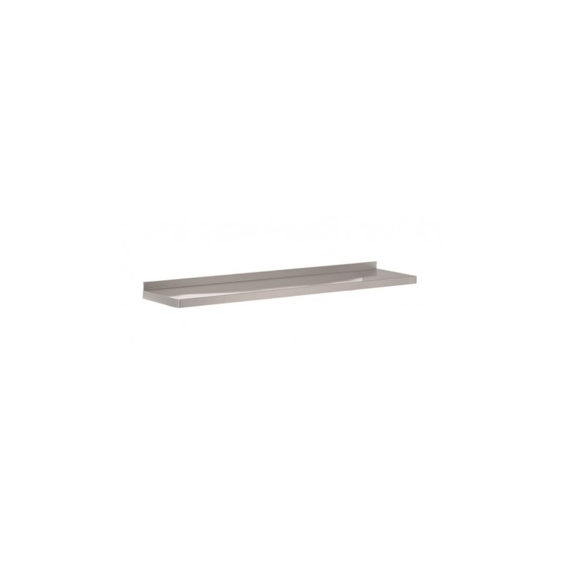 Étagère murale en inox 1200 x 400 x 36 mm 7455.0580 Étagère murale en inox 1200 x 400 x 36 mm 7455.0580