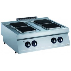 PRO 700 CUISINIERE ELECTRIQUE 4 PLAQUES COMBISTEEL 7488.0080