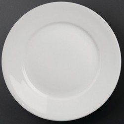 Assiettes à bord large Olympia Athena 280mm (Lot de 6) CC210 Olympia