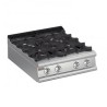 Plaque de cuisson Top 4 feux vifs gaz Gamme 900 Baron 90PCG800