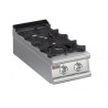 Plaque de cuisson Top 2 feux vifs gaz Gamme 900 Baron 90QPCG400