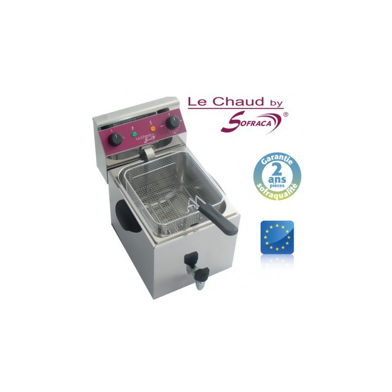 Friteuse électrique de table - 8 Litres - SOFRACA - ACF68N Friteuse électrique de table - 8 Litres - SOFRACA - ACF68N