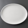 Assiettes ovales Olympia Athena 305 x 241mm (Lot de 6) CC212 Olympia