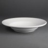 Assiettes à soupe et pâtes Olympia Athena 228mm 210ml (lot de 6) CC214 Olympia