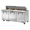 Comptoir de préparation 3 portes 538L True 18 GN 1/6 TSSU-72-18-HC  CC236 True