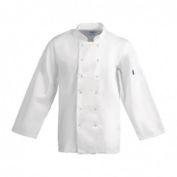 Veste de cuisine mixte Whites Vegas manches longues blanche L A134-L Whites Chefs Clothing