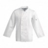 Veste de cuisine mixte Whites Vegas manches longues blanche L A134-L Whites Chefs Clothing