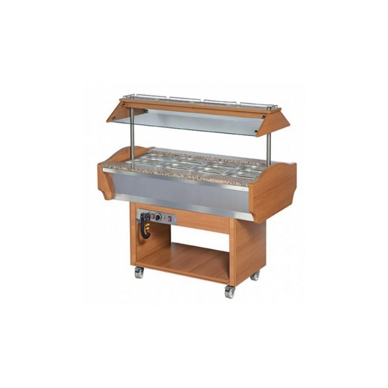 Saladette chauffante 4GN1 1 Saladette chauffante 4GN1 1