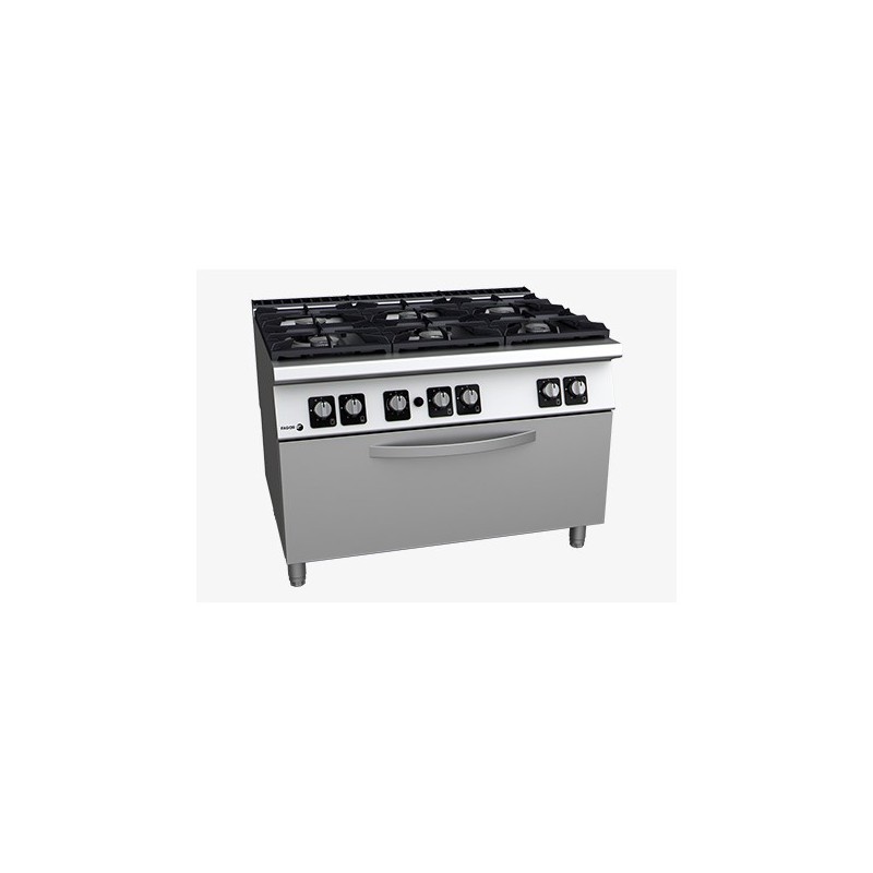 Cuisinière 6 feux gaz avec four FAGOR C-G961 OP Cuisinière 6 feux gaz avec four FAGOR C-G961 OP