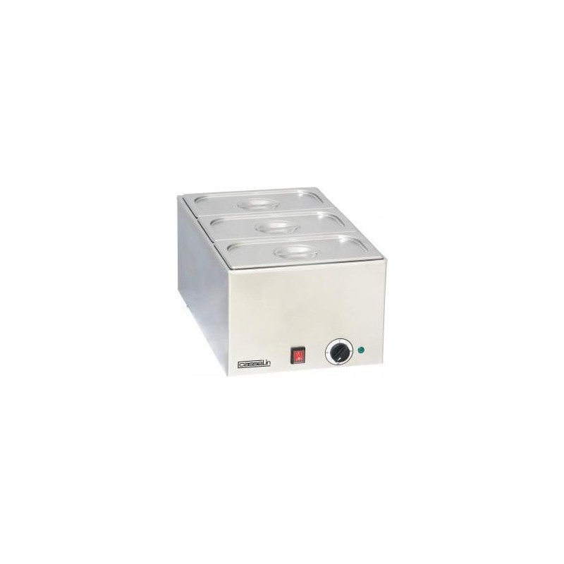 Bain-marie avec 3 x GN 1/3 CASSELIN CBM3 Bain-marie avec 3 x GN 1/3 CASSELIN CBM3