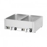 Double bain-marie GN 1/1 avec 2 robinets de vidange CASSELIN CBMDV