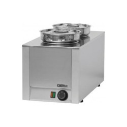 Bain marie à sauce 2 cuves Casselin CBMS2