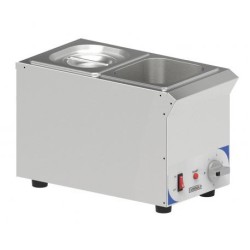 BAIN MARIE À SAUCE 2 X GN 1/6 COMPACT CASSELIN CBMS216V