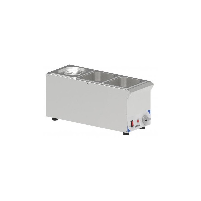 BAIN MARIE À SAUCE 3 X GN 1/6 COMPACT CASSELIN CBMS316V BAIN MARIE À SAUCE 3 X GN 1/6 COMPACT CASSELIN CBMS316V