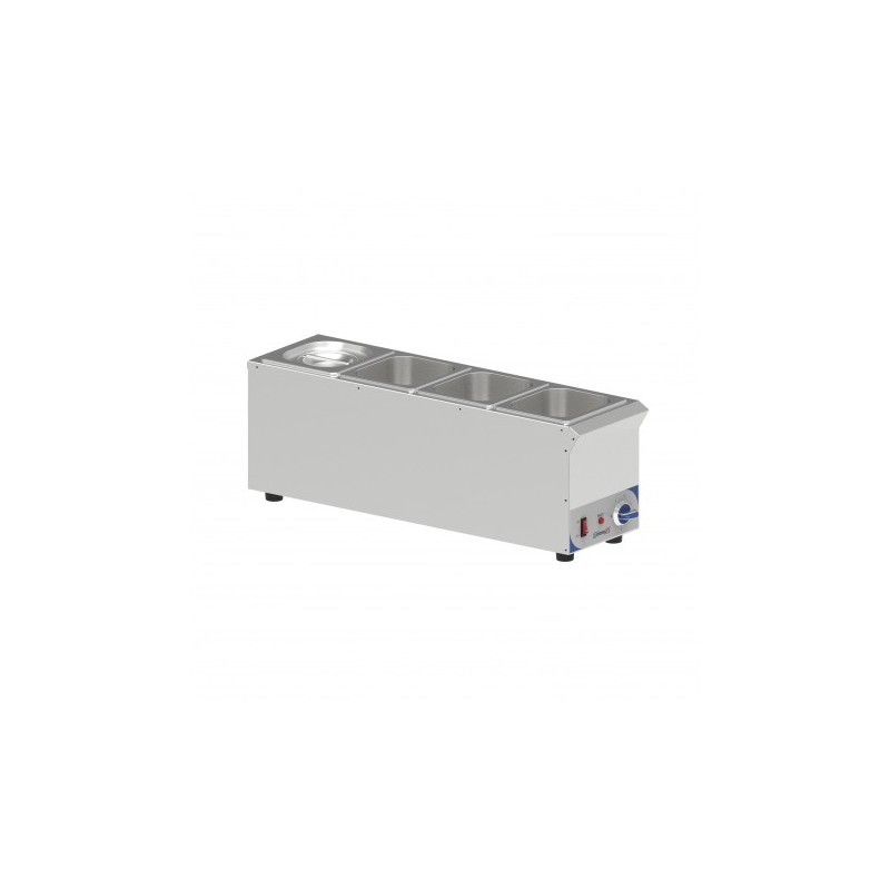 BAIN-MARIE À SAUCE 4 X GN 1/6 COMPACT CASSELIN CBMS416V BAIN-MARIE À SAUCE 4 X GN 1/6 COMPACT CASSELIN CBMS416V