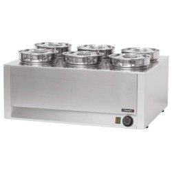 BAIN-MARIE À SAUCE 6 CUVES CASSELIN CBMS6