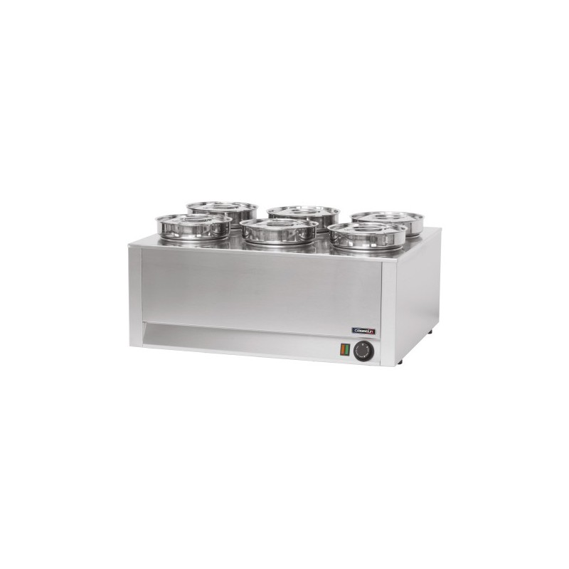 BAIN-MARIE À SAUCE 6 CUVES CASSELIN CBMS6 BAIN-MARIE À SAUCE 6 CUVES CASSELIN CBMS6