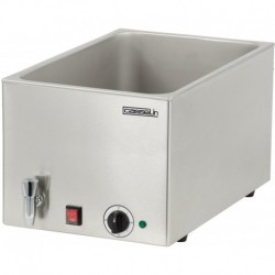 Bain-marie avec robinet de vidange GN 1/1 - 200 mm CASSELIN CBMV1B200