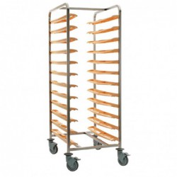 Chariot cafétéria de débarrassage Matfer Bourgeat CC380 Matfer Bourgeat