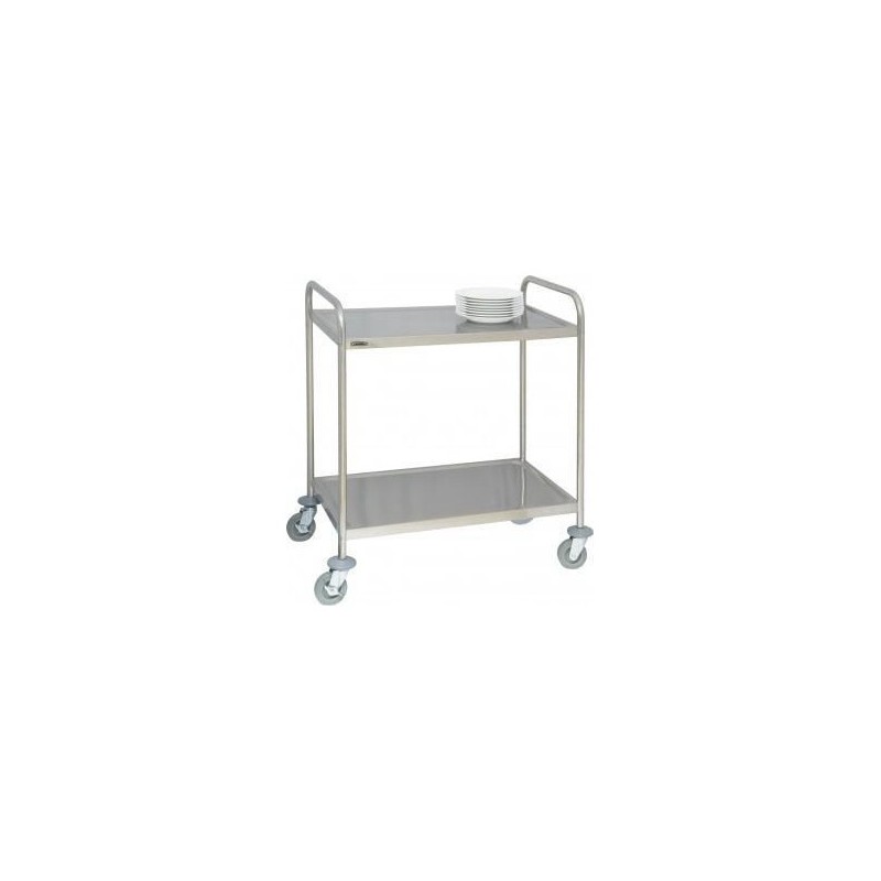 Chariot en inox 2 plateaux CASSELIN CCI2 Chariot en inox 2 plateaux CASSELIN CCI2