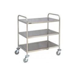 Chariot en inox 3 plateaux CASSELIN CCI3