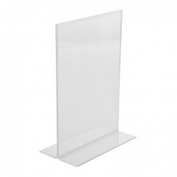 Porte-menu vertical en acrylique Olympia A5 CC446 Olympia
