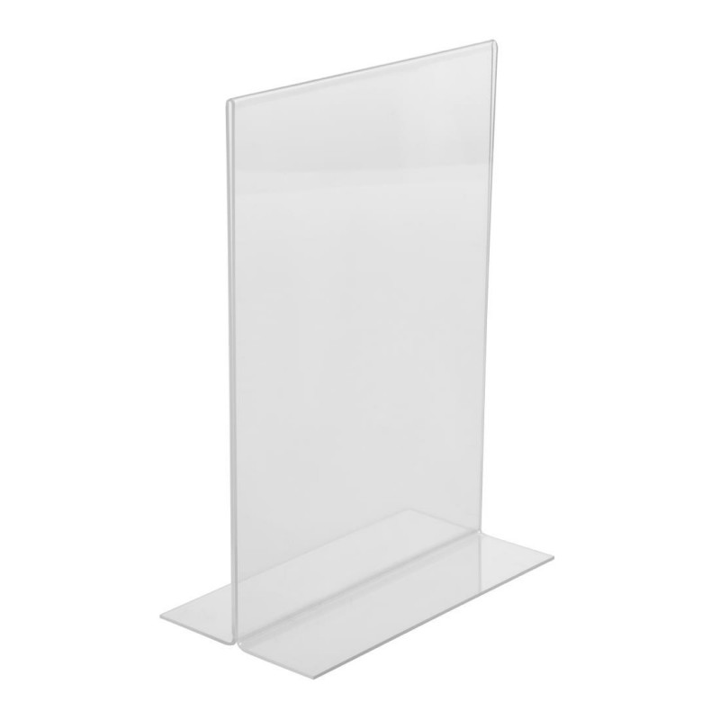 Porte-menu vertical en acrylique Olympia A5 CC446 Olympia Porte-menu vertical en acrylique Olympia A5 CC446 Olympia