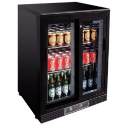 Arrière bar finition noire 140 bouteilles POLAR CD089