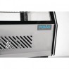 Vitrine réfrigérée de comptoir noire Polar Série G 120L CD229