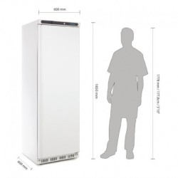 Armoire réfrigérée positive 1 porte blanche Polar Série C 400L CD612 Polar