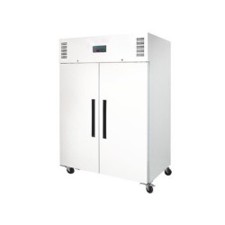 Armoire réfrigérée négative GN double porte Polar blanche Série G 1200L CD616 Polar
