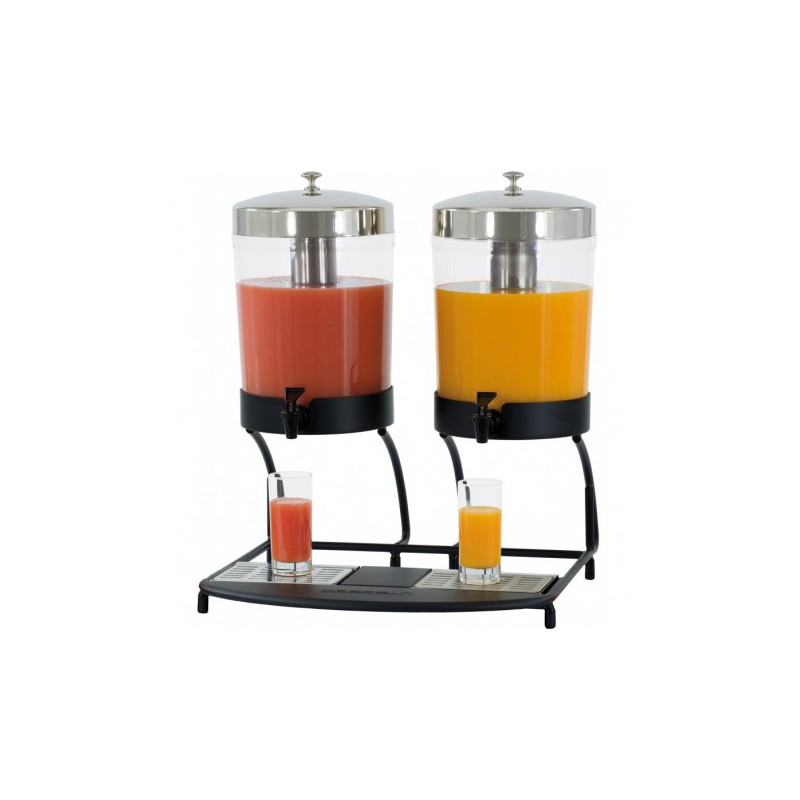 Distributeur de jus de fruit 2 x 8 Litres CASSELIN CDJ82 Distributeur de jus de fruit 2 x 8 Litres CASSELIN CDJ82