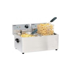 Friteuse électrique 2 x 4L