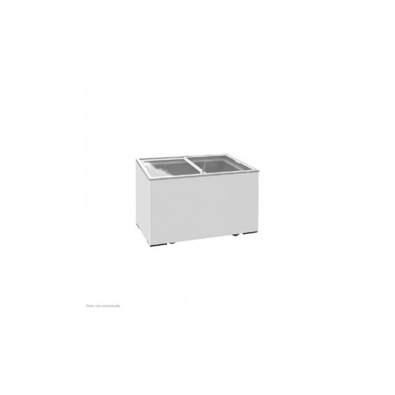 Congélateur à glace couvercle vitre coulissant 355L Congélateur à glace couvercle vitre coulissant 355L
