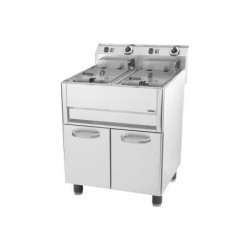Friteuse électrique sur pied 2 x 8L