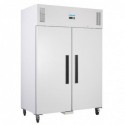 Armoire réfrigérée positive GN double porte blanche Polar Série G 1200L CC663 Polar