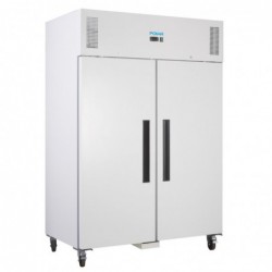 Armoire réfrigérée positive GN double porte blanche Polar Série G 1200L CC663 Polar