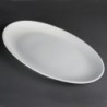 Assiette creuse ovale Olympia 500 x 290mm CC892 Olympia