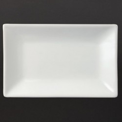 Plat rectangulaire de service 200 x 130mm Olympia (Lot de 6) CC893 Olympia