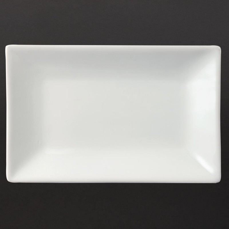 Plat rectangulaire de service 200 x 130mm Olympia (Lot de 6) CC893 Olympia Plat rectangulaire de service 200 x 130mm Olympia (Lot de 6) CC893 Olympia