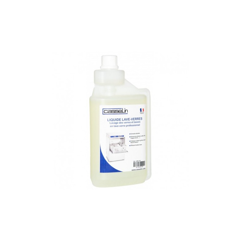Liquide de lavage br /pour lave-verres 1L CASSELIN CPLLV Liquide de lavage br /pour lave-verres 1L CASSELIN CPLLV