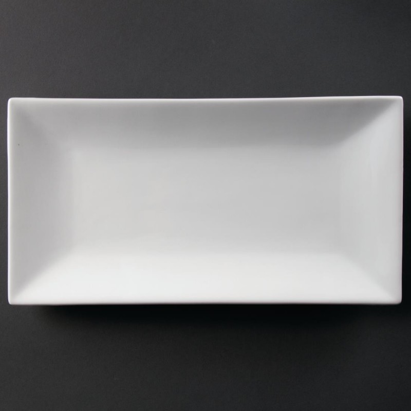Plat rectangulaire de service 380 x 200mm Olympia CC896 Olympia Plat rectangulaire de service 380 x 200mm Olympia CC896 Olympia