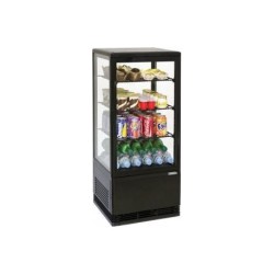 Mini vitrine réfrigérée positive 78L Noire
