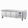 SOUBASSEMENT RÉFRIGÉRÉ POSITIF GN 1/1 POLAR SÉRIE U 3 PORTES DA463