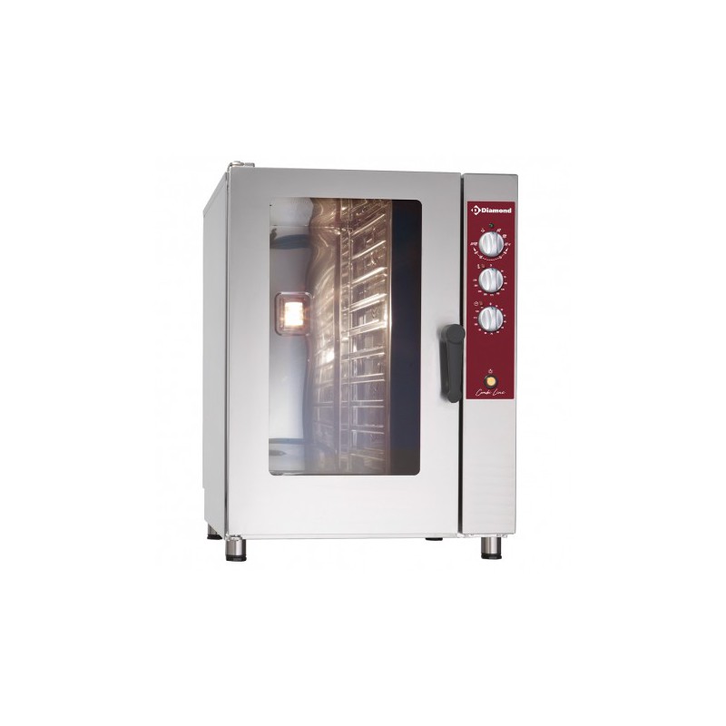 Four électrique vapeur/convection 10x GN 1/1 Diamond DFV-1011/P Four électrique vapeur/convection 10x GN 1/1 Diamond DFV-1011/P