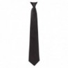 Cravate à clip noire A724 Whites Chefs Clothing