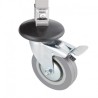 CHARIOT DE CANTINE EN ACIER INOXYDABLE VOGUE DK738