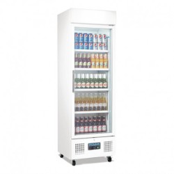 VITRINE RÉFRIGÉRÉE POSITIVE BLANCHE POLAR SÉRIE G 336L DM076