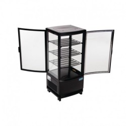 Vitrine réfrigérée avec portes incurvées Polar Série C 86L DP288